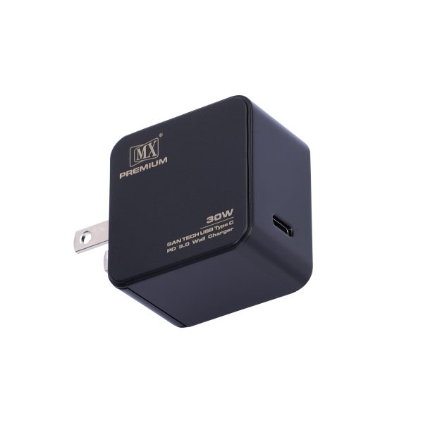 Fast Charger - MX Premium 30W GAN TECH USB Type C PD 3.0 Wall Charger