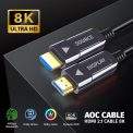 MX Premium HDMI 2.1 AOC Cable (up to 8K@60Hz, 4K@120Hz)