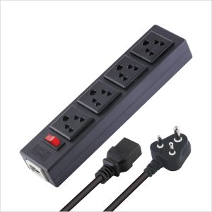 EU/UK/US Power Strip Plug Multiprise 5m Extension Cord Universal Outlets  2500w Indoor Outdoor Socket For TV Fan Kettle Motorcycl