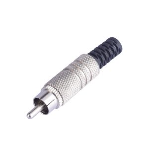MX copper plated RCA full metal male connector