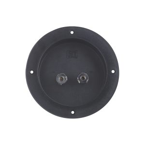 MX 2 Way Army Type Binding Post Speaker Terminal Round With Metal Connector Round (114mm x 84mm)