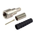 MX FME Male Connector Crimping Type With Boot For RG-58 Cable