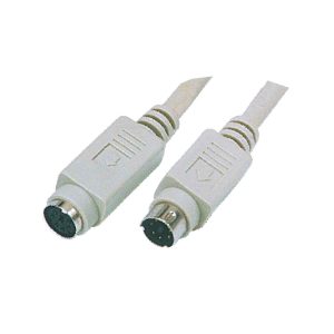 MX 6-Pin Mini-DIN Male to 6-Pin Mini-DIN Female Cable with 1.5m Length