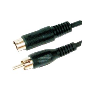 MX S-Video 4-Pin Mini DIN Plug to RCA Plug Cord.