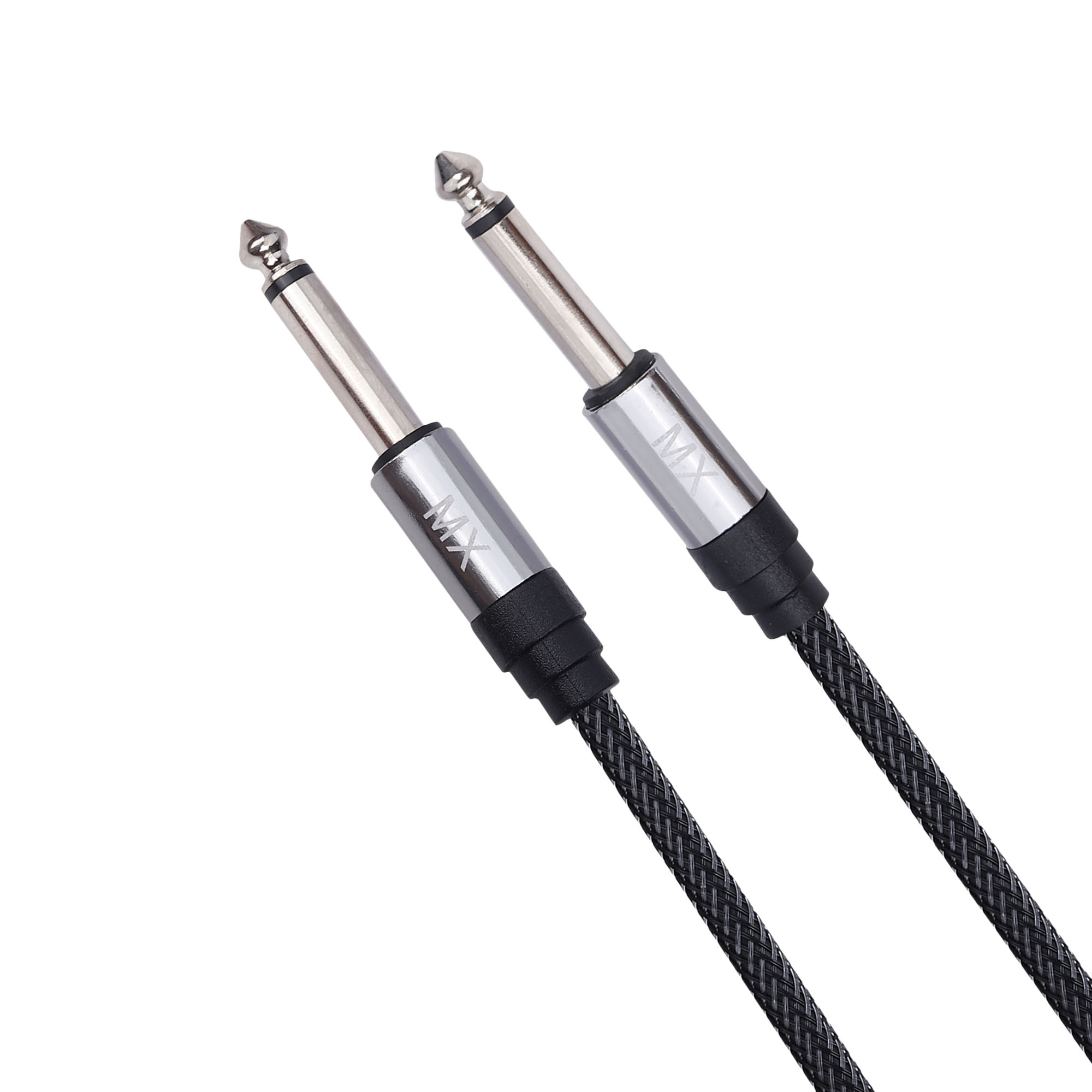 MX 6.35mm P-38 Mono Male To Male Guitar / Instrument Cable 3 Mtr (MX ...