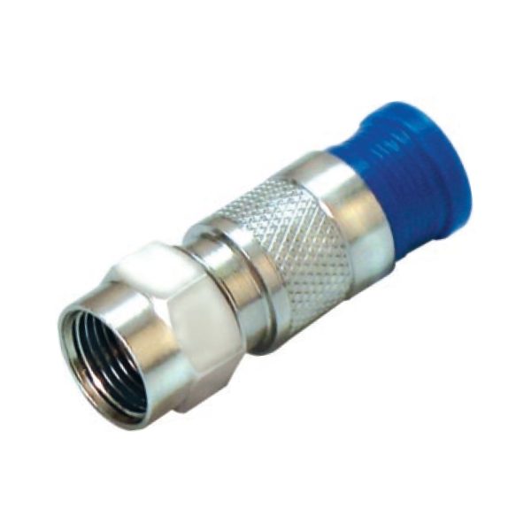 MX 'F' Connector RG-6 (Compression Type, Waterproof)
