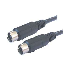 MX 7 Pin Mini DIN Male Plug To 7 Pin Mini DIN Male Plug Cord - 1.5mtr
