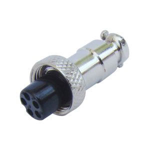 MX M12 5-Pin Female MIC Connector Plug