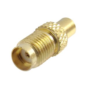 MX SMA Female To MMCX Male Connector With Teflon (Gold Plated)