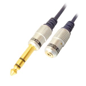 MX P-38 Stereo Male To Ep Stereo Female 3.5mm Cord (digital Link) Gold Plated