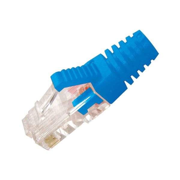 MX Elegant Design RJ-45 Connector with Boot (Pack of 10)