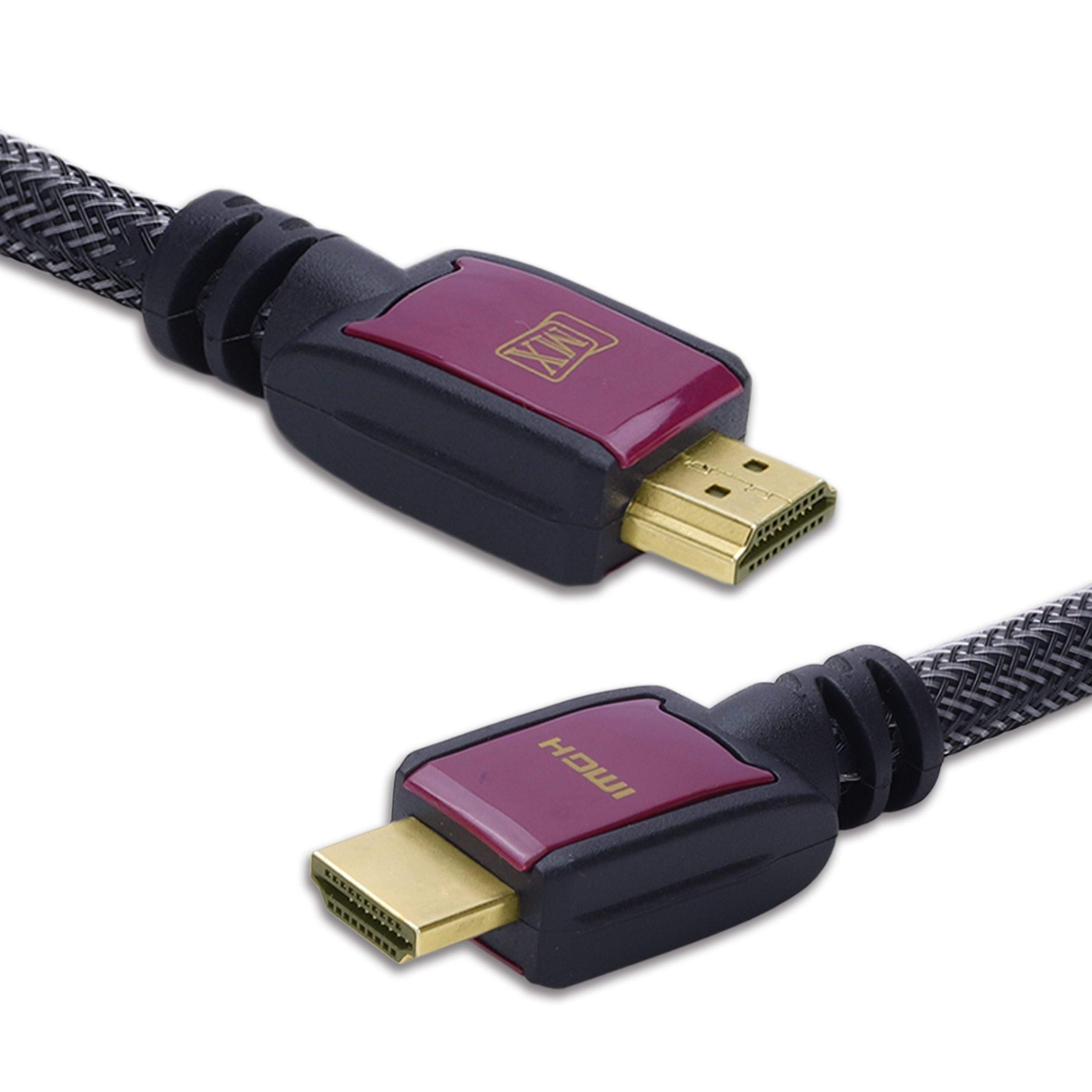 Cable HDMI - HDMI, 20m, 1.4 ver., Nylon, gold plated