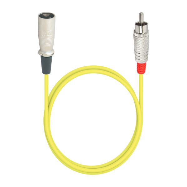 MX 3 Pin XLR Male to RCA Male cord : AES Digital cable : 1.5 mtr (MX-3940)