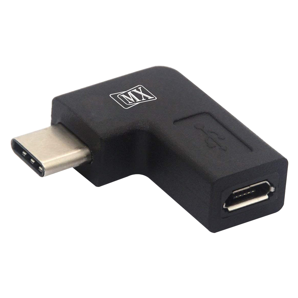 amatør Andragende Ødelægge MX Right Angle USB C Male to Micro USB Female OTG Adapter Micro to Type-C  Charging Data Sync Converter for Camera, Power Bank, Mobile Phone Laptop  (MX-4092) – MX MDR TECHNOLOGIES LIMITED
