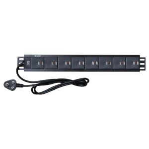 MX 16-Port USB Charger Power Distribution Unit, 16.4 Amp, with LED Indicator, Wall or Rack Mount, PDU: Cord Length 1.5 meters.