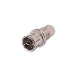 MX RF female socket to RCA female socket connector chassis type with nut