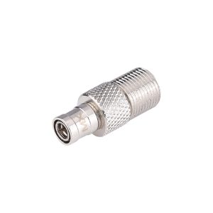 MX SMB Type Male To 'F' Type Female Connector With Teflon (Gold Plated)