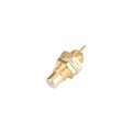 MX SMC Female Connector Front Mounting Bulkhead With Teflon (Gold Plated)