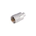 MX UHF male twist-on connector with Teflon for MX RG-58U cable.