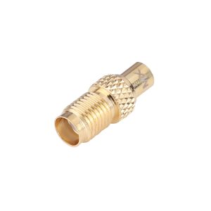 MX SMA Female To MCX Female Connector With Teflon (Gold Plated)