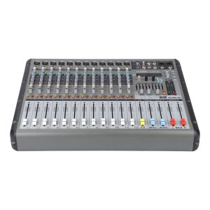 MX 12 Channel Professional Powered Mixer Live Audio Sound Mixer
