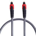 MX TOSLINK to TOSLINK Fiber Optic Audio Cable - 1.5 meters