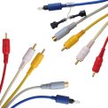 MX TOSLINK + S-VHS + 3 RCA Fiber Optical Multipurpose Cable Cord