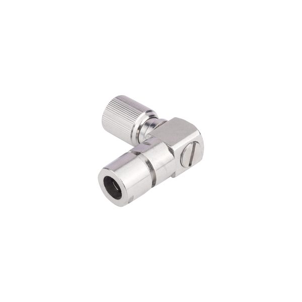 MX 1.6/ 5.6 Male Connector Clamp Type With Teflon (gold Plated) Right Angle For RG-58U, 59U Cable