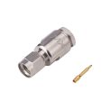 SMA Male Connector Self Crimping For RG-58U Cable