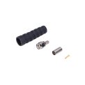 SMA Male Connector Crimping Type With Teflon For RG-58U, RG-174/U Cable (reverse Polarity) With Boot