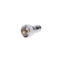 UHF Male To BNC Female Socket Connector (pin Gold Plated)
