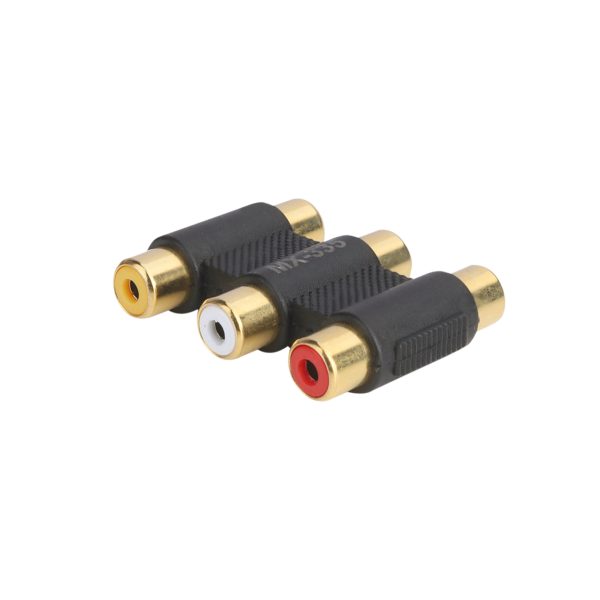 MX 6 WAY RCA female socket adapter / connector