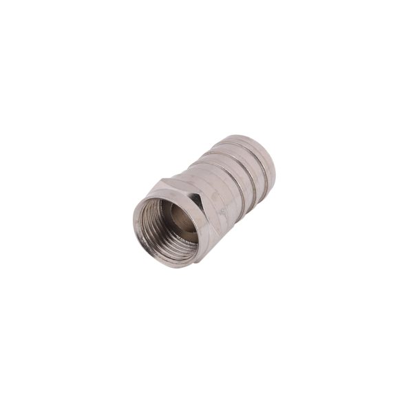 MX 'F' male connector with threading crimping type for RG-6 CABLE