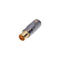 MX RF male connector full metal with locking screw heavy duty(GOLD PLATED)