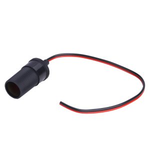 MX Water resistant Car / Motorcycle Cigarette lighter female socket with 30 cm cable ( 10 Amp )