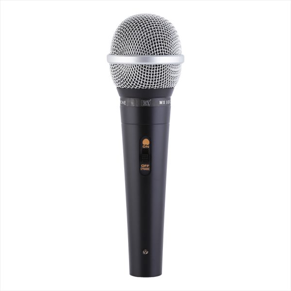 MX Dynamic Unidirectional Microphone Ideal for Spoken-Word Presentations, Karaoke Performances, Multimedia, Instrument Use, Home Or Portable Recording/Karaoke Systems