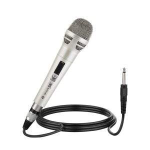 MX Dynamic Mic Cardioid Vocal Multi-Purpose Microphone with XLR to 1/4" Cable (MX HT-1001-NEW)