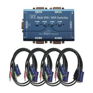 MX MULTI DVR / NVR CONTROLLER - 4 PORT USB KVM SWITCH