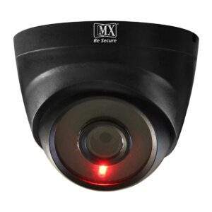 MX Dummy CCTV Camera/Dummy CCTV Dome Camera (Fake Camera No Audio/No Video) with Battery Operated Red Led Light is Ideal for Home, Office Dummy 2