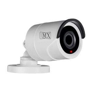 MX Dummy Fake Security Wireless Bullet CCTV Outdoor Camera Flashing Light D6_4 Security Camera White (MX Dummy 6)