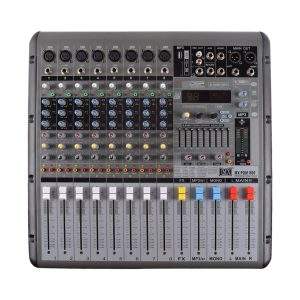 MX 8 Channel Professional Powered Mixer Live Audio Sound Mixer