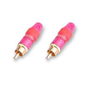 MX RCA - metal connector (GOLD PLATED) (Pack of 2)