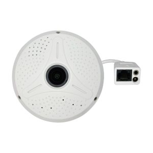 MX Panoramic Home Security Camera 360° FishEye Lens IP Camera - 1080P Full HD, 2.0 Mega Pixel Camera, CMOS Sensor, Onvif Support, Two-Way Audio, Digital Zoom - (MX-SFE02)