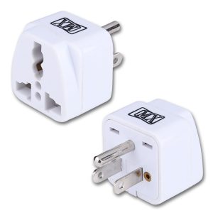 MX Universal Conversion Plug 3 Pin (10 Amp) 250V for USA - Pack of 2