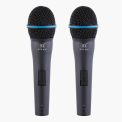 MX Vocal Dynamic Wired Microphone for Vocal & Speech Purposed (Pack of -2 Pcs)
