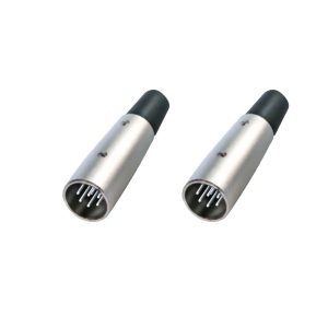 MX 7 Pin Mic Male Connector XLR - Cannon Type (Pack of 2)