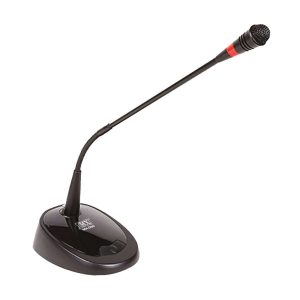 MX Professional Gooseneck Tabletop Conference Microphone with Touch Screen Switches and Digital Display for Various Meetings, Conferences, and Other Occasions