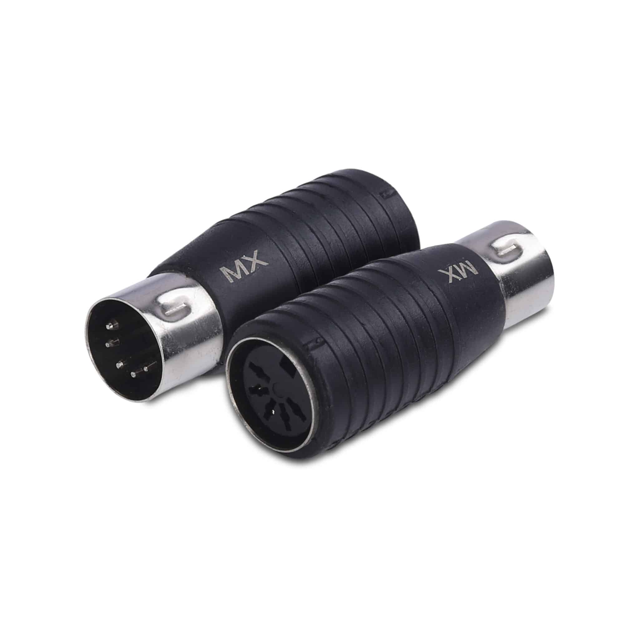 MX 5 PIN DIN male plug to 5 PIN DIN female plug adaptor