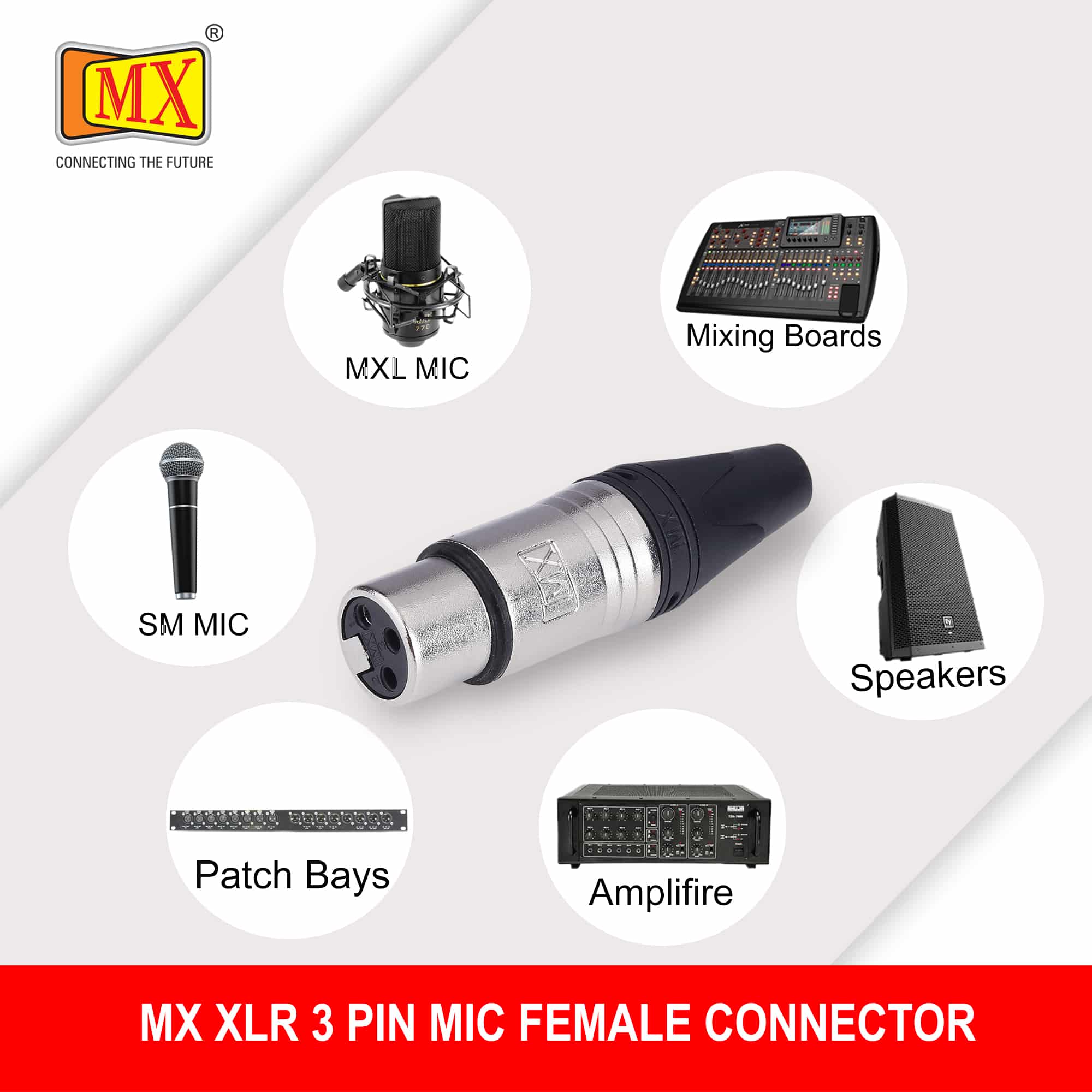 MX 3-Pin Extension Female Connector (Pack of 2) - Image 3