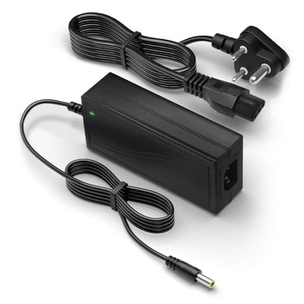 MX DESKTOP TYPE POWER SUPPLY WITH 3 PIN POWER CORD INPUT : 220V AC -- OUTPUT : 12V DC OUTPUT / CURRENT : 6 AMP
